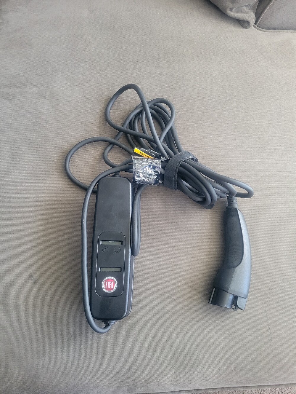 OEM Fiat 500e EV Charger 120V 12A Level 1 J1772 Portable Charging Cable EVSE